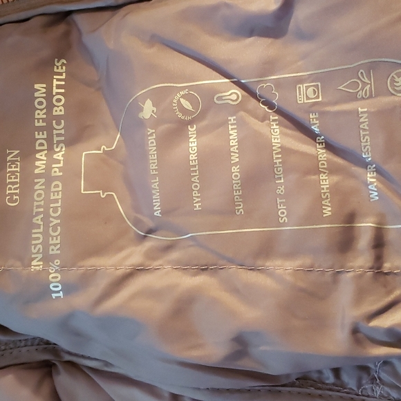 NEW Bernardo EcoPlume Hooded Packable Jacket - Picture 11 of 12